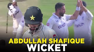 Abduallh Shafique Wicket  Pakistan vs England  1st Test Day 4 2024  PCB  M3G1K [upl. by Onez]