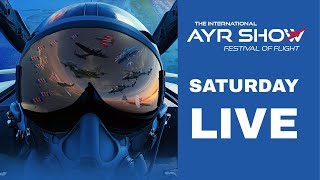 International Ayr Show Festival of Flight 2024  Saturday LIVE [upl. by Elleinwad517]