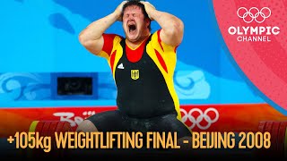 Matthias Steiner wins an incredible 105kg Weightlifting final  Beijing 2008 Replays [upl. by Clotilde]