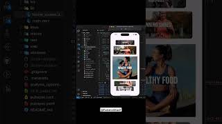 Flutter carousel sliderflutter fluttertutorial india programmingtutorial codingtutorial coder [upl. by Jalbert]