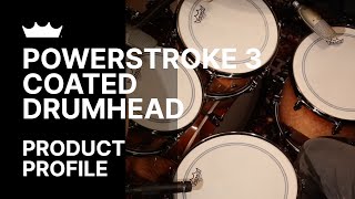 Powerstroke 3 Coated Drumhead  Remo [upl. by Tamra]