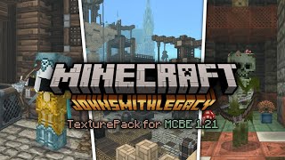 Texture pack for MCPE 121 John Smith Legacy [upl. by Acessej787]