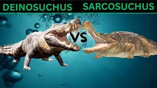 Deinosuchus vs Sarcosuchus [upl. by Meekar]