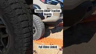 Are these CHEAP traction boards worth buying offroad truck 4x4 review [upl. by Ffilc]