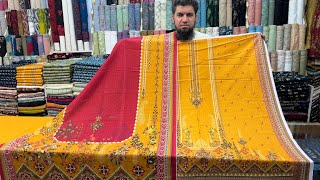 BIN SAEED ORIGINAL😍 ARSHAD FABRICS 👑 Presents bin saeed winter KHADDAR collection 🇵🇰 [upl. by Yetnom]