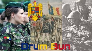 Romania March  Drum bun  Farewell Lyrics and Vietsub [upl. by Hobard428]