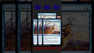 Brain Freeze Underworld Breach Combo mtggameplay magicthegathering commander edh cedh combo [upl. by Ariait]