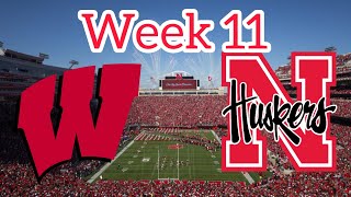 College Football 25 Wisconsin Badgers vs Nebraska Cornhuskers [upl. by Adorne]