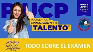 PUCP 20211 TODO sobre el EXAMEN de Admisión [upl. by Naihtniroc934]