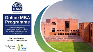 IIM Ahmedabads Online MBA Degree Programme  Insights Shared by IIMA Faculty [upl. by Igig82]