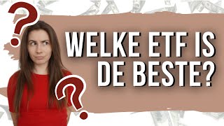 Welke ETF moet je kiezen Beleggen voor beginners [upl. by Silvie]