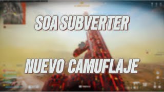 WIN SOA SUBVERTER┃ EL NUEVO CAMUFLAJE 🔥┃WARZONE [upl. by Nelly]