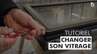 TUTO  Comment changer le vitrage dune fenêtre TENTATION en ouvrant visible [upl. by Gnehp]