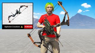 So I Bought An Explosive Crossbow GTA RP [upl. by Ihcehcu]