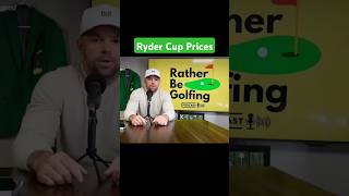 Ryder Cup prices are outrageous [upl. by Aleehs669]