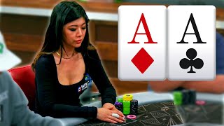 POCKET ACES vs Xuan First Hand [upl. by Adnik62]