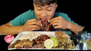 Vawksa rep Khanghuvawk kawchhung Bawng kambawl bawl Smoke pork Mizo Mukbang [upl. by Ingmar589]