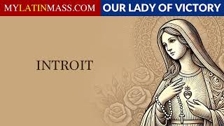 Introit  Feast of Our Lady of the Most Holy Rosary Gregorian Chants [upl. by Weisler522]