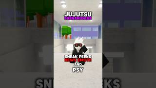 SNEAK PEEKS EMOTE PSY jujutsushenanigans roblox foryou shenanigans jjk jjs anime sukuna [upl. by Lemieux]