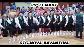 Premiações e agradecimento 25º Femart CTGNova XavantinaMT [upl. by Atiuqan]