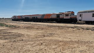 Oujda to Bouarfa  ONCF Train station Ain Beni Mathar Train MOROCCO [upl. by Annekim714]