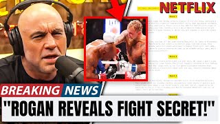 Joe Rogan Claims Jake Paul vs Mike Tyson Fight Was Scripted [upl. by Lechner]