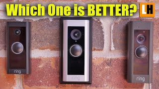 Ring Pro 2 vs Ring Pro vs Ring Wired Doorbell  Comparison of Features Video amp Audio Quality [upl. by Iknarf]