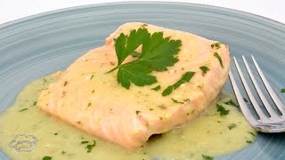 Receta muy sabrosa SALMÓN EN SALSA VERDE para Semana Santa [upl. by Aiello]