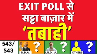 LIVE Aaj Ki Taaza Khabar Lok Sabha Election  EXIT POLL Live  PM Modi  Kangana Ranaut  Congress [upl. by Giustina639]