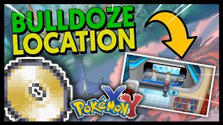 HOW TO GET TM78 BULLDOZE ON POKEMON X AND Y [upl. by Alram]