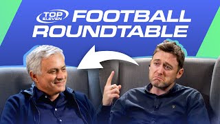 José Mourinho Sits Down WithJosé Mourinho  Top Eleven Football Roundtable w Conor Moore [upl. by Anaihr]