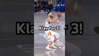 Klay Thompson’s 1st bucket back in the Bay 🏆Shorts [upl. by Meadows750]