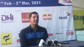 Namibia Captain JJ Smit reacts after losing to Nepal by 3 Runs  Triangular T20I Series [upl. by Htial]