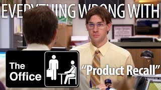 Everything Wrong With The Office quotProduct Recallquot [upl. by Naleag]