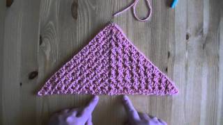 Granny Omslagdoek  2 Varianten  Haken  Tutorial  Nederlands [upl. by Gaut193]