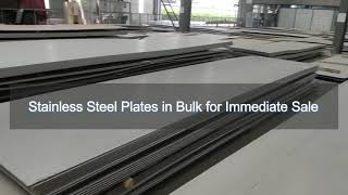 Stainless Steel Plates in Bulk for Immediate Sale [upl. by Asirak23]