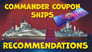 Commander 50 Coupon Ship Recommendations 128 Anniversary Event [upl. by Tihom]