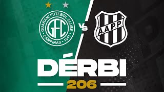 🔴 Guarani x Ponte Preta Carlos Batista AO VIVO aovivo serieb campeonatobrasileiro [upl. by Ileak]