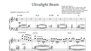 Ultralight Beam  Kanye West Sheet Music and Midi Download [upl. by Nuncia]