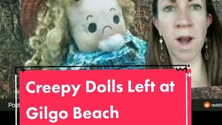 Creepy Time Out Dolls at Gilgo Beach Victims Memorials Were They Left by LISK Suspect Rex Heuermann [upl. by Aiuqram278]