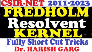 Fredholm Equation  Resolvent Kernel  Fully Short Cut Tricks [upl. by Amabel]