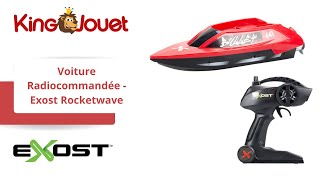 884777  Bateau Radiocommandé EXOST Rocketwave [upl. by Neemsaj]