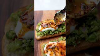 Toast Recipe Avocado Toast Recipe without Avocado Shorts Breakfast [upl. by Hares]