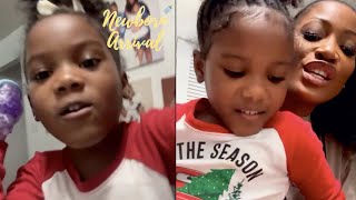 Erica Dixon Reveals How She Came Up With The Twins Names 🙏🏾 [upl. by Rhyner584]