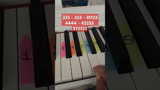 Jingle Bells – Easy Piano Tutorial for Beginners shorts piano christmas pianotutorial [upl. by Pacificas990]