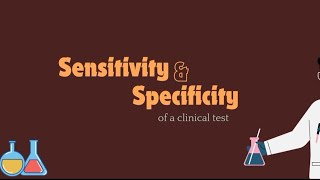 SENSITIVITY AND SPECIFICITY OF A TEST  CLINICAL TEST [upl. by Nikola]