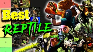 Mortal Kombat Reptile Tier List [upl. by Birchard]