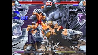 Kenshirou amp Baki Hanma vs Raoh amp Yujiro Hanma [upl. by Yrome]