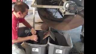 Harvesting Worms at Vermont Vermiculture Worm Farm [upl. by Nesiaj518]