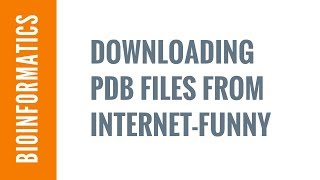 PDB files downlod funny [upl. by Aerahs]